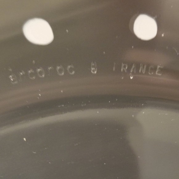 Crate & Barrel Arcoroc France Glass Skating Snowman Plates Set of 6 - Picture 5 of 5